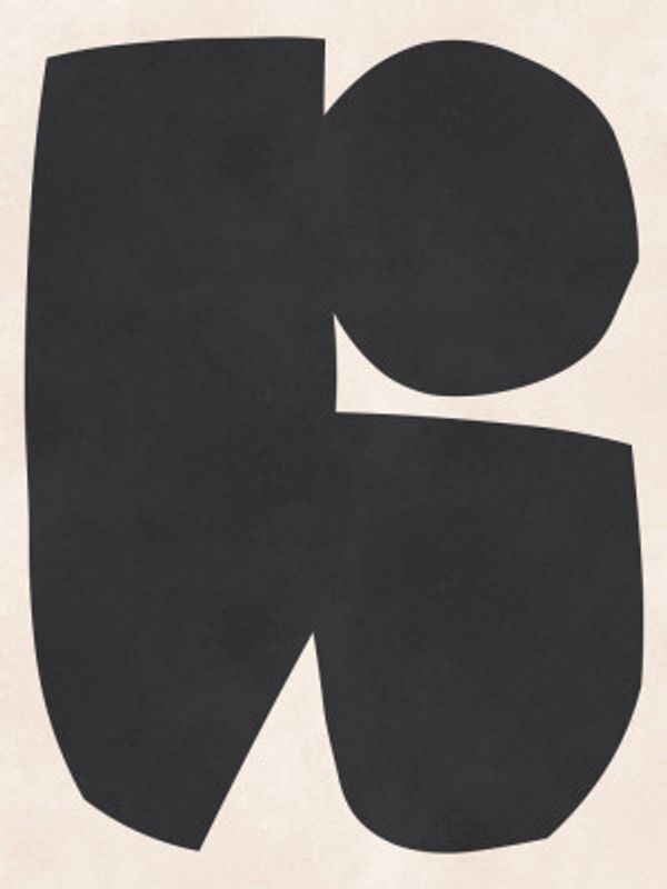 Black expressive form 13