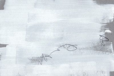 Abstract White Brushstrokes