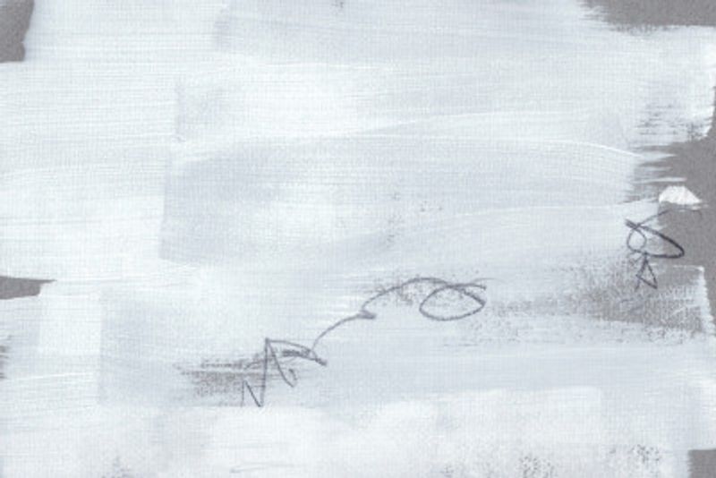 Abstract White Brushstrokes