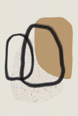 Organic Shapes And Earthy Tones