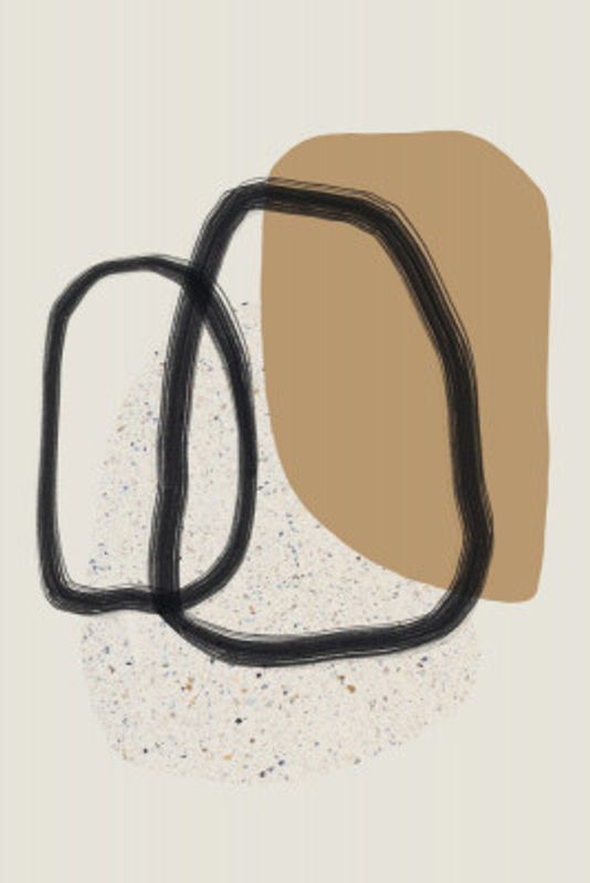 Organic Shapes And Earthy Tones