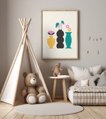 Pottery &amp; Flowers