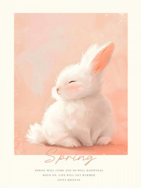Serene Spring Bunny