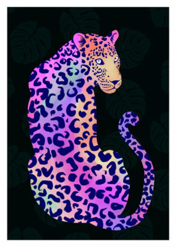 Iridescent Leopard