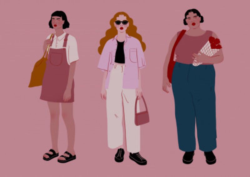 Stylish Diverse Women
