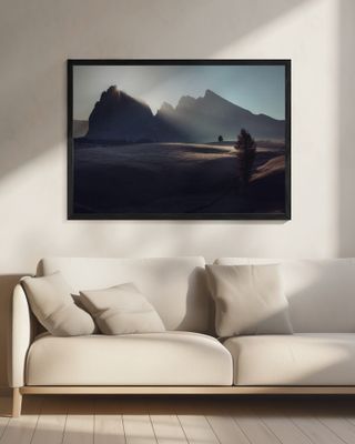 Morning in Dolomites