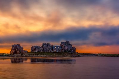 Sunset at Plougrescant