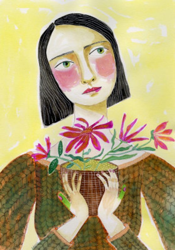 Plant Mum with green thumbs