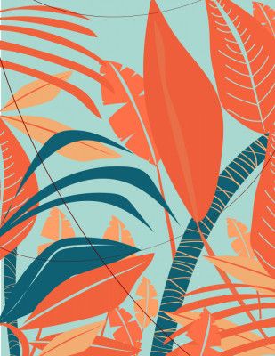 Tropical Foliage Burst