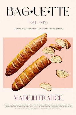 Baguette Print