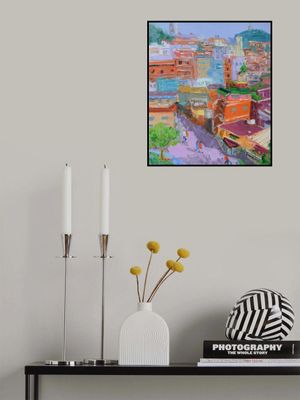 Yongsan Haebangchon Village in Korea