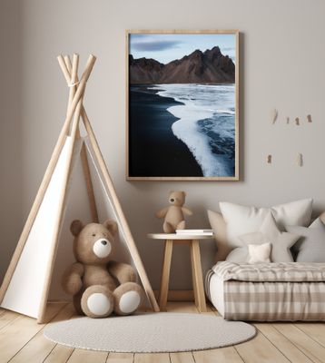 Natural black and white