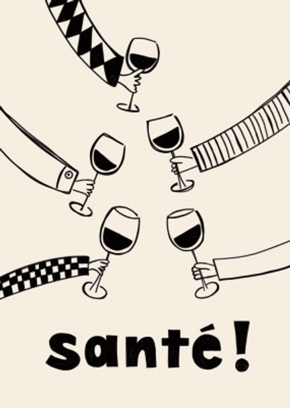 Santé Wine Party with Friends