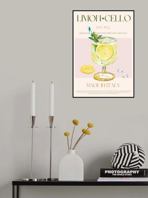 Illustration Of A Limoncello Drink