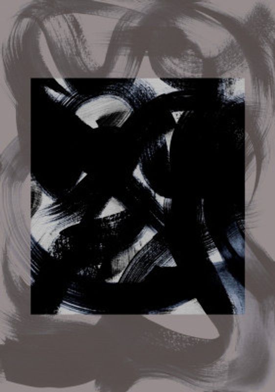 Abstract Brush Strokes 164Y