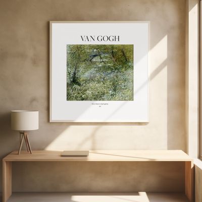 River Bank In Springtime (1887) Square