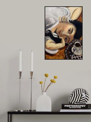 Lorette Con Una Tazza Di Caffe 1916