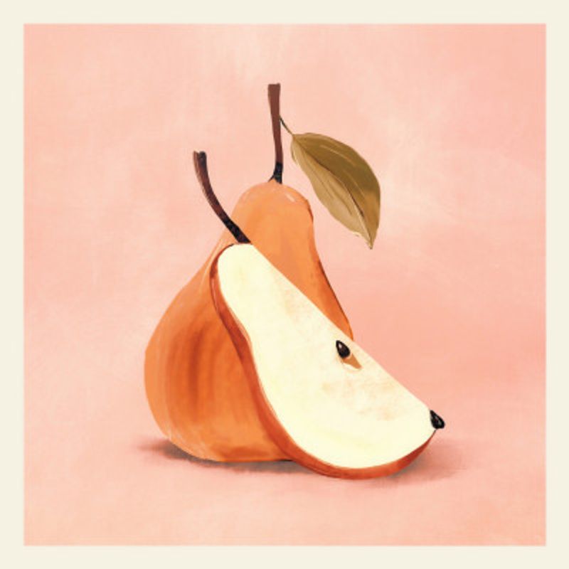 Stylized Pear