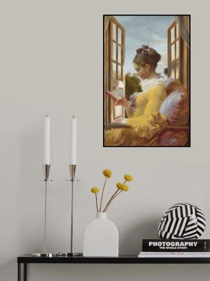 A Young Girl Reading