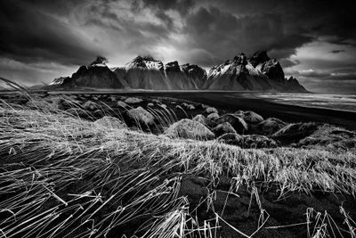 Stokksnes dunes and mountains