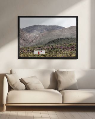 White House With A Red Door