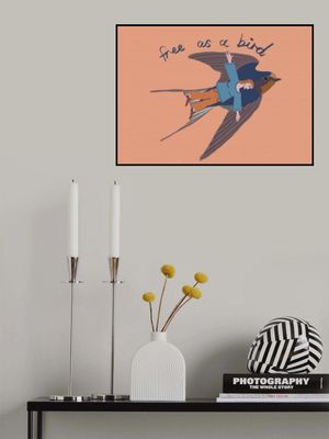 Free as a bird, starling