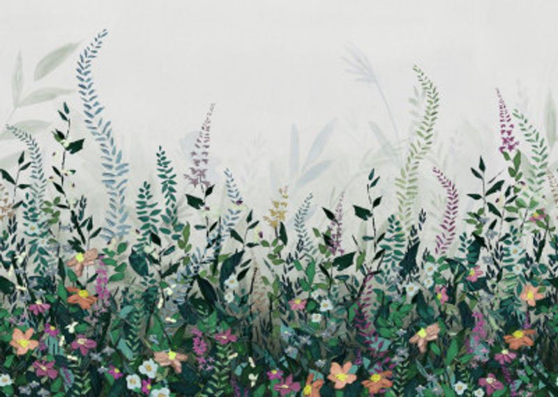 Hl004  Flowers 2   4206mm X 3000h