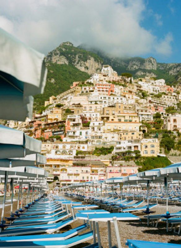 Positano Beach VI on Film