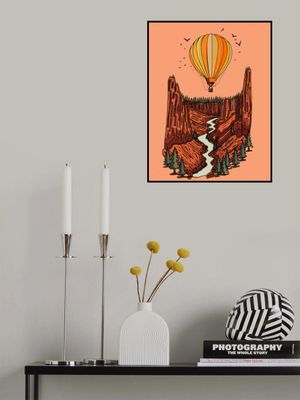 Balloon Over The Canyon