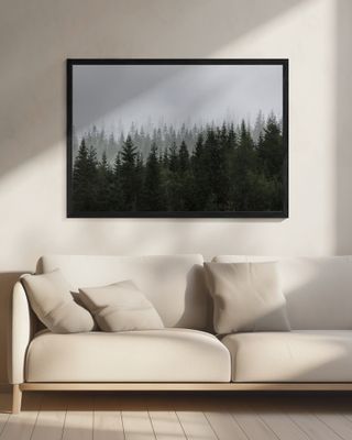 Mystical Forest Scene