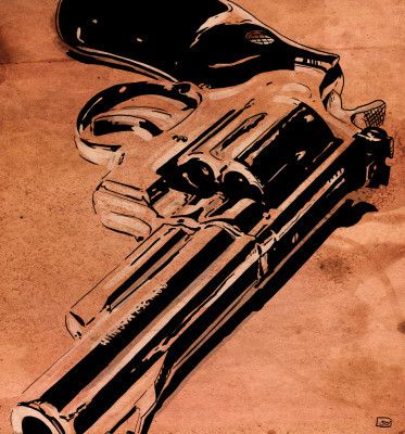 Vintage Gun in the Sun