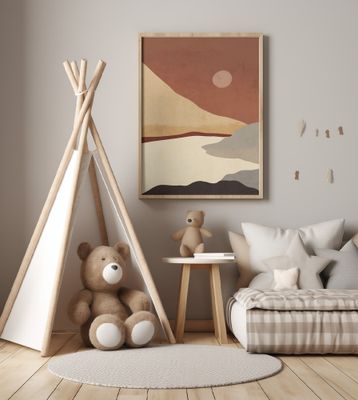 Minimal Art Landscape