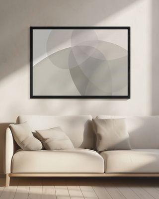 Abstract Circles in Earth Tones