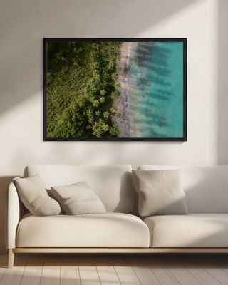 Green Beach from Above 2