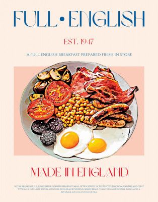 Traditional Full English Breakfast