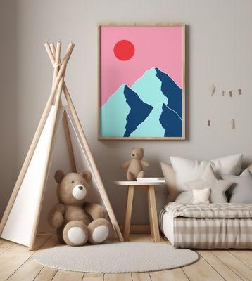 Minimal Mountain Tops #2