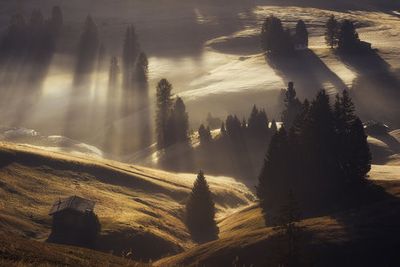Sunrise in Dolomites