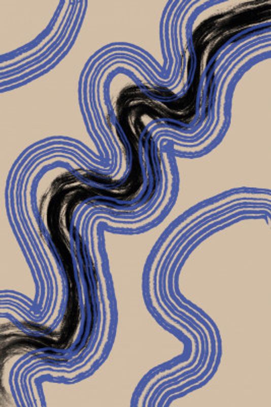 Black and Blue Lines