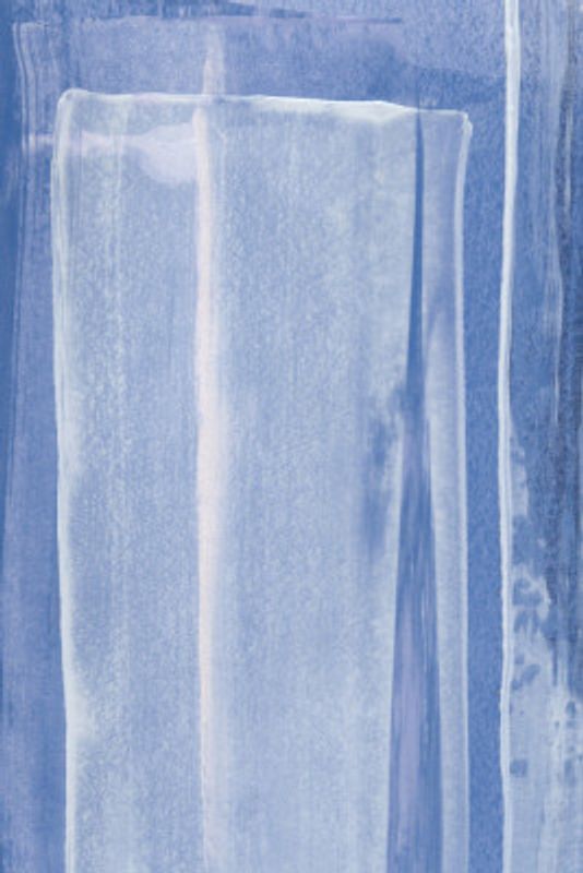Blue With Vertical Brushstrokes