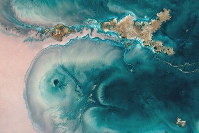 Seascape Aerial - Reef Current