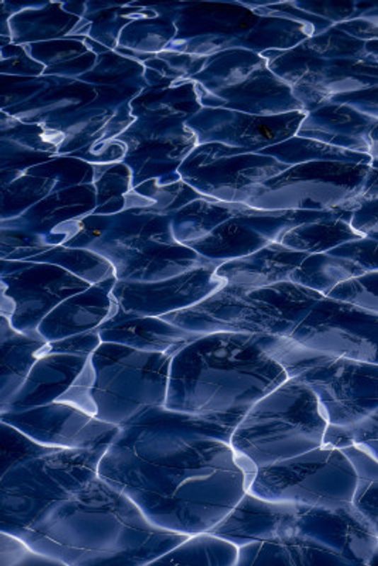 Shimmering Blue Water
