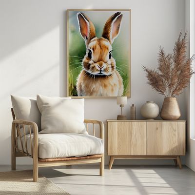 Cute Watercolor Bunny