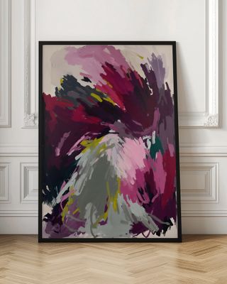 Vibrant Abstract Swirl