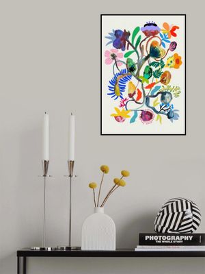 9933x14043 Din 115 Abstract Floral