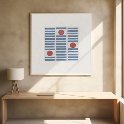 Red Circles, Blue Lines