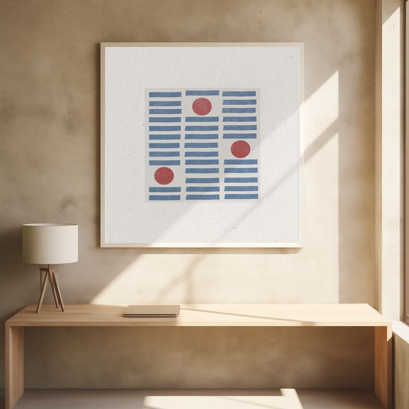 Red Circles, Blue Lines