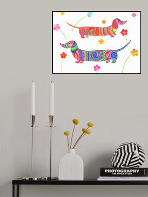 Whimsical Wiener Dogs