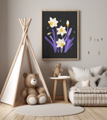 Narcissus Stars Daffodil Dark