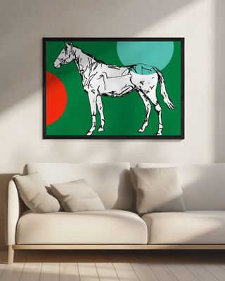 A Very Modern Horse Dots 2