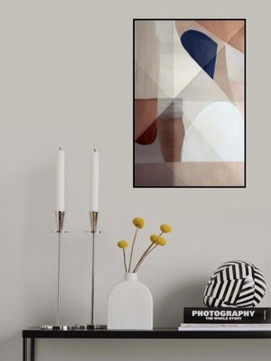 Abstract Copper Neutral Tone Painting 1